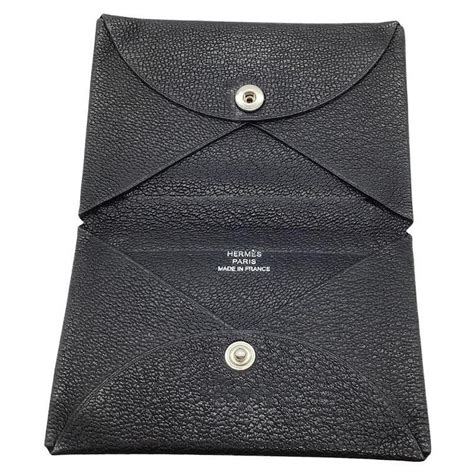 hermes bi fold wallet men& 39|Hermes card case.